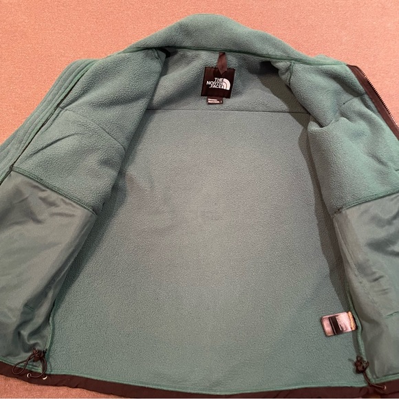 North Face Denali fleece Men’s jacket Green and Black - Picture 7 of 10